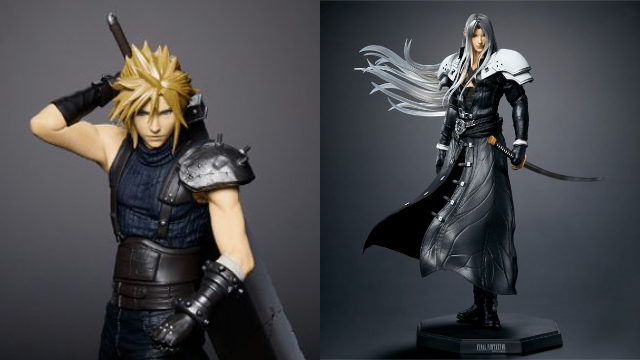 『FF7 リメイク』発売記念くじ登場！クラウド・セフィロスたちのスケールフィギュアなどがラインナップ