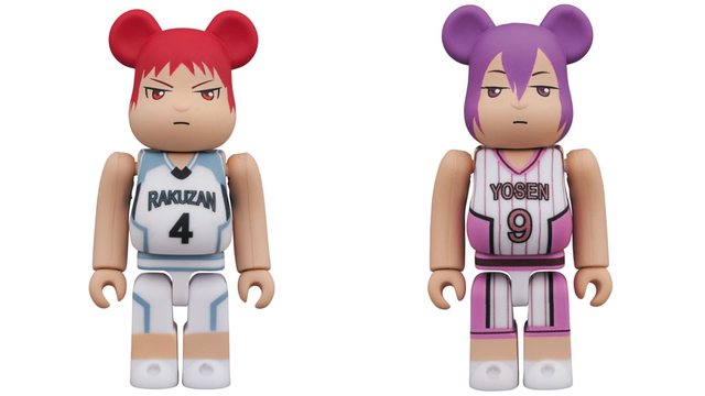 『黒バス』x「BE@RBRICK」クマの姿になった紫原敦＆赤司征十郎の2種がラインナップ！