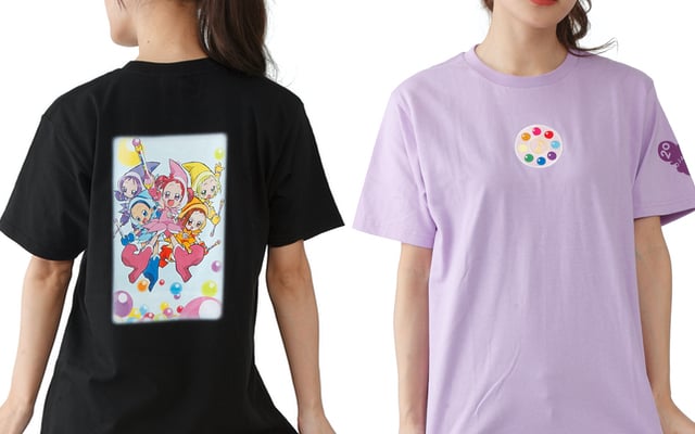 『おジャ魔女どれみ』20周年記念Tシャツ8種が登場！バックプリント&見習いタップの刺繍ワッペンがポイント