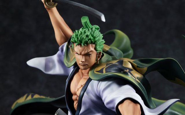 『ONE PIECE』ゾロ扮する浪人「ゾロ十郎」のフィギュアが堂々見参！相手を射貫くような鋭い視線に注目