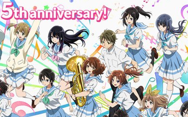 『響け！ユーフォニアム』シリーズキャラが大集合した5周年記念イラスト公開！原作小説の朗読CD化も決定