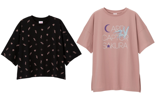 『CCさくら』x「GU」鍵や杖がデザインされた“Tシャツコレクション”販売！クロップドTシャツやチュニックなど