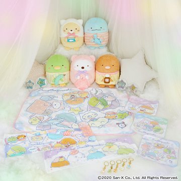 『すみっコぐらし』ふわふわおやすみっコがテーマの一番くじ発売決定！賞品はぬいぐるみ・ブランケット・タオルコレクションなど