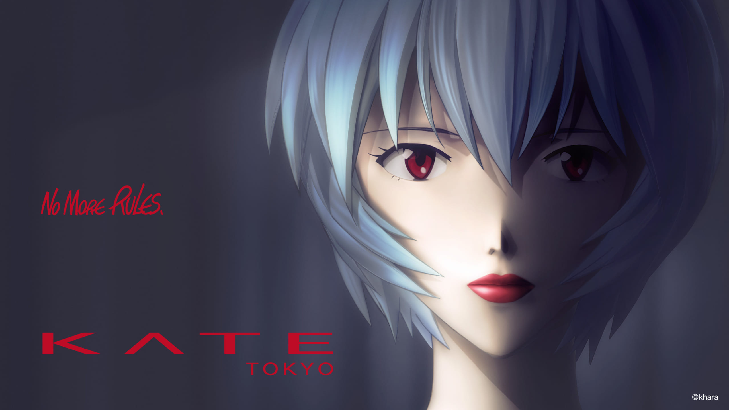 綾波レイ“初めての口紅”『エヴァ』x「KATE」コラボ商品発売決定！唇をいたわりながら美しく見せるルージュ