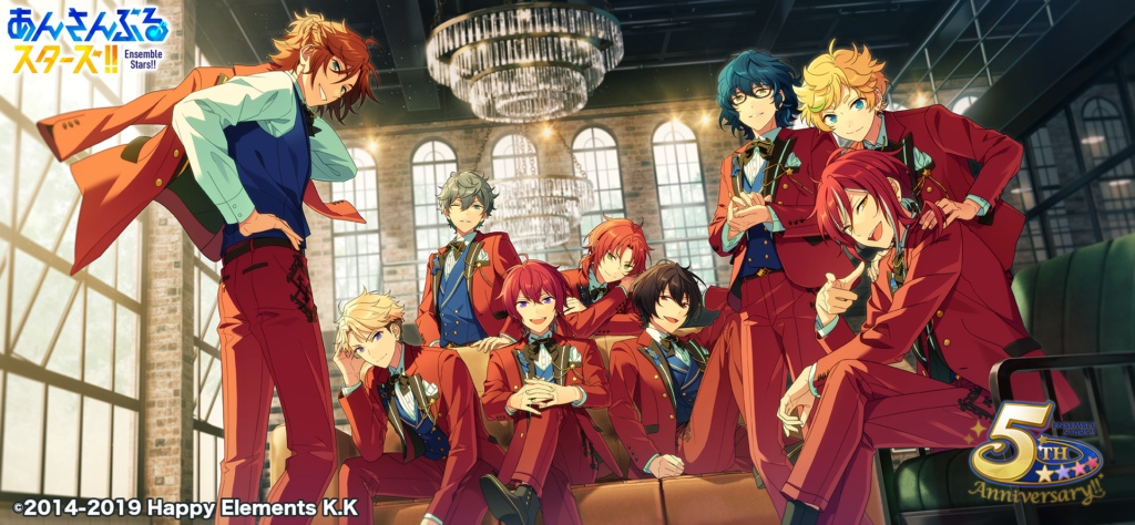 あんスタ」ニューディの5周年記念イラスト&特別ムービー公開！5周年
