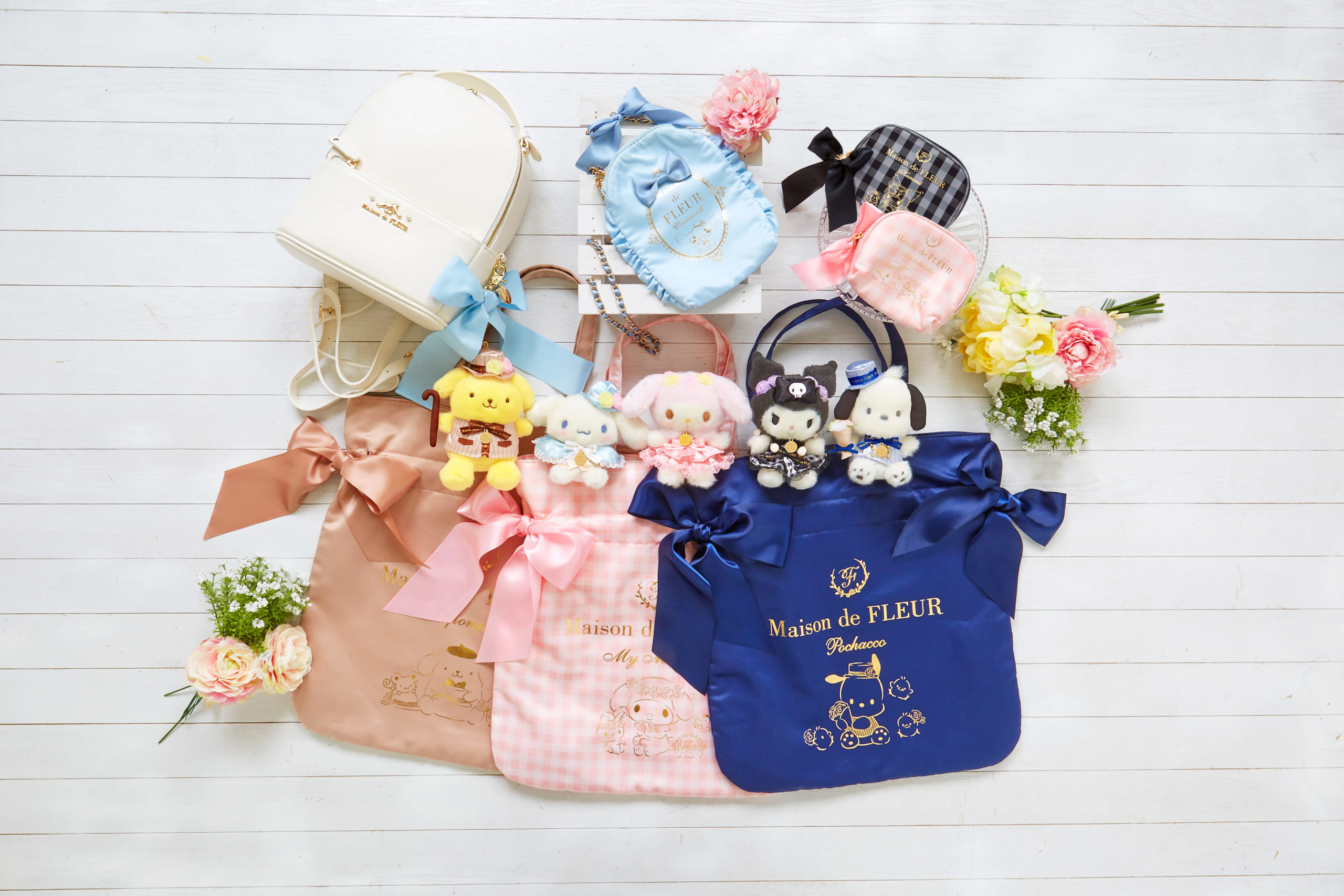 「Maison de FLEUR×Sanrio characters」