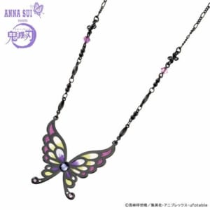 鬼滅の刃×ANNA SUI ネックレス 胡蝶姉妹　胡蝶カナエ＆栗花落カナヲ