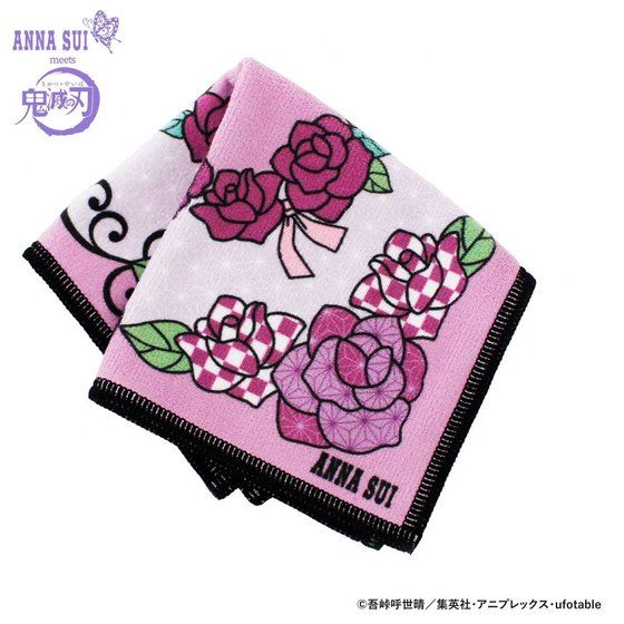 鬼滅の刃×ANNA SUI マイクロファイバーハンカチ