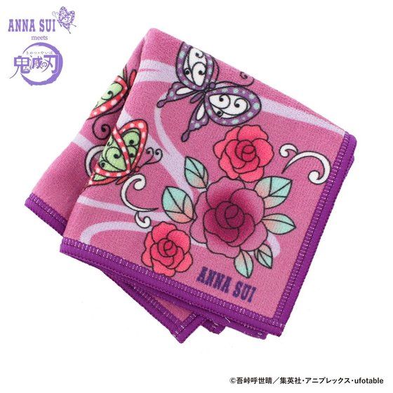 鬼滅の刃×ANNA SUI マイクロファイバーハンカチ