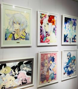 漫画家・高河ゆん先生の個展「夜明けの森で会いましょう」