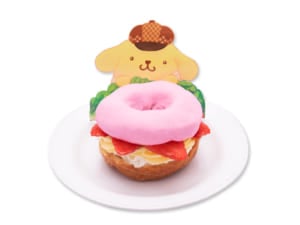 「Sweets Puro」プリンのクロワッサンドーナツいちごサンド(650円)