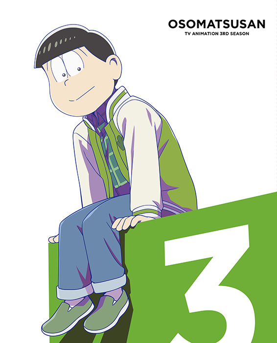 TVアニメ第3期「おそ松さん」Blu-ray&DVD 第3松パッケージイラスト