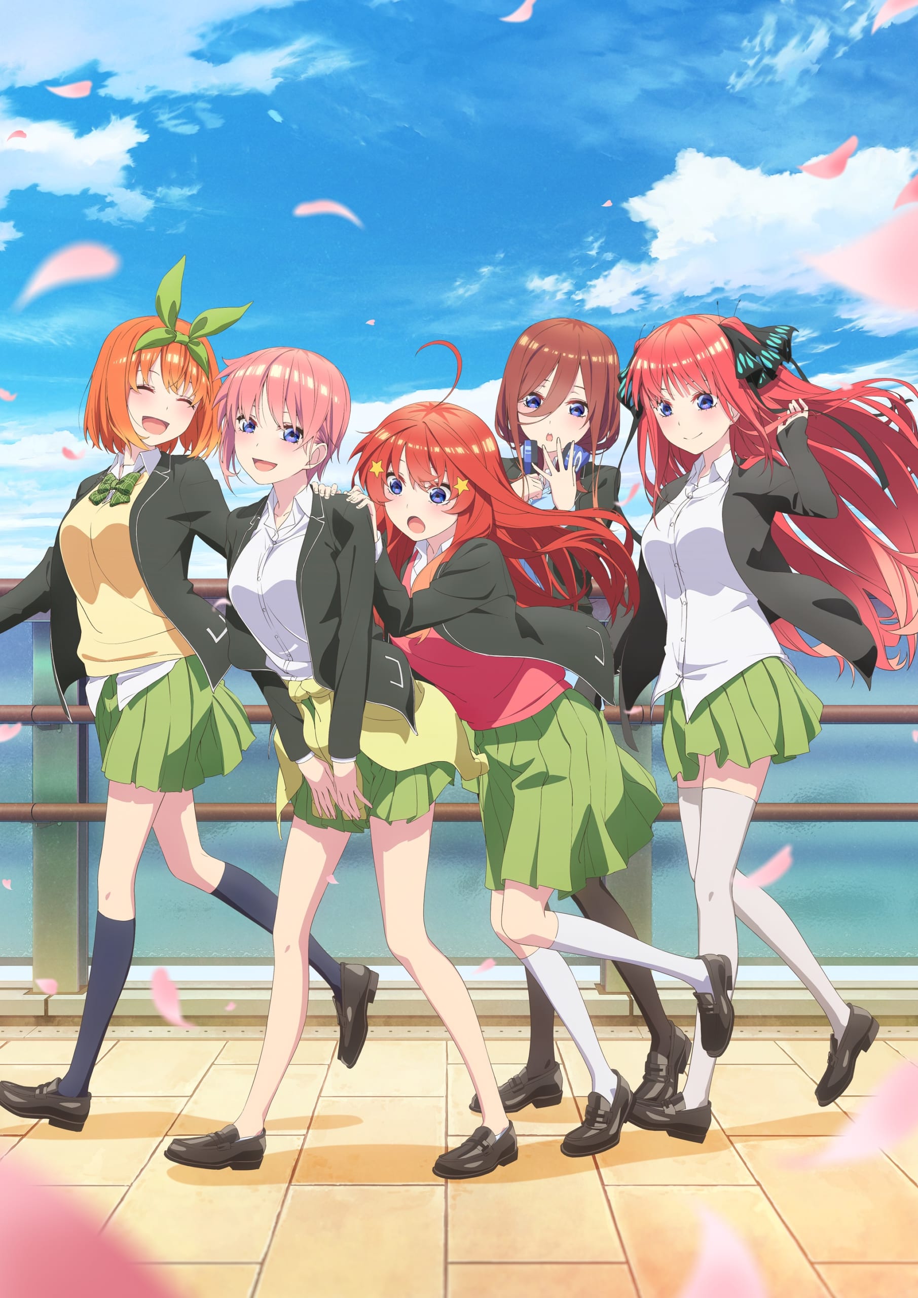 「GYAO!」にて1月クールテレビアニメの見逃し配信タイトルが決定！『五等分の花嫁∬』