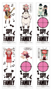 『SPY×FAMILY』× TOWER RECORDS CAFE３点セット特典：クリアブックマーク