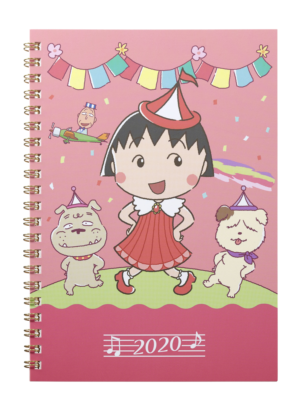 「アニメ化30周年記念企画 ちびまる子ちゃんショップin新宿」リングノート 各550円