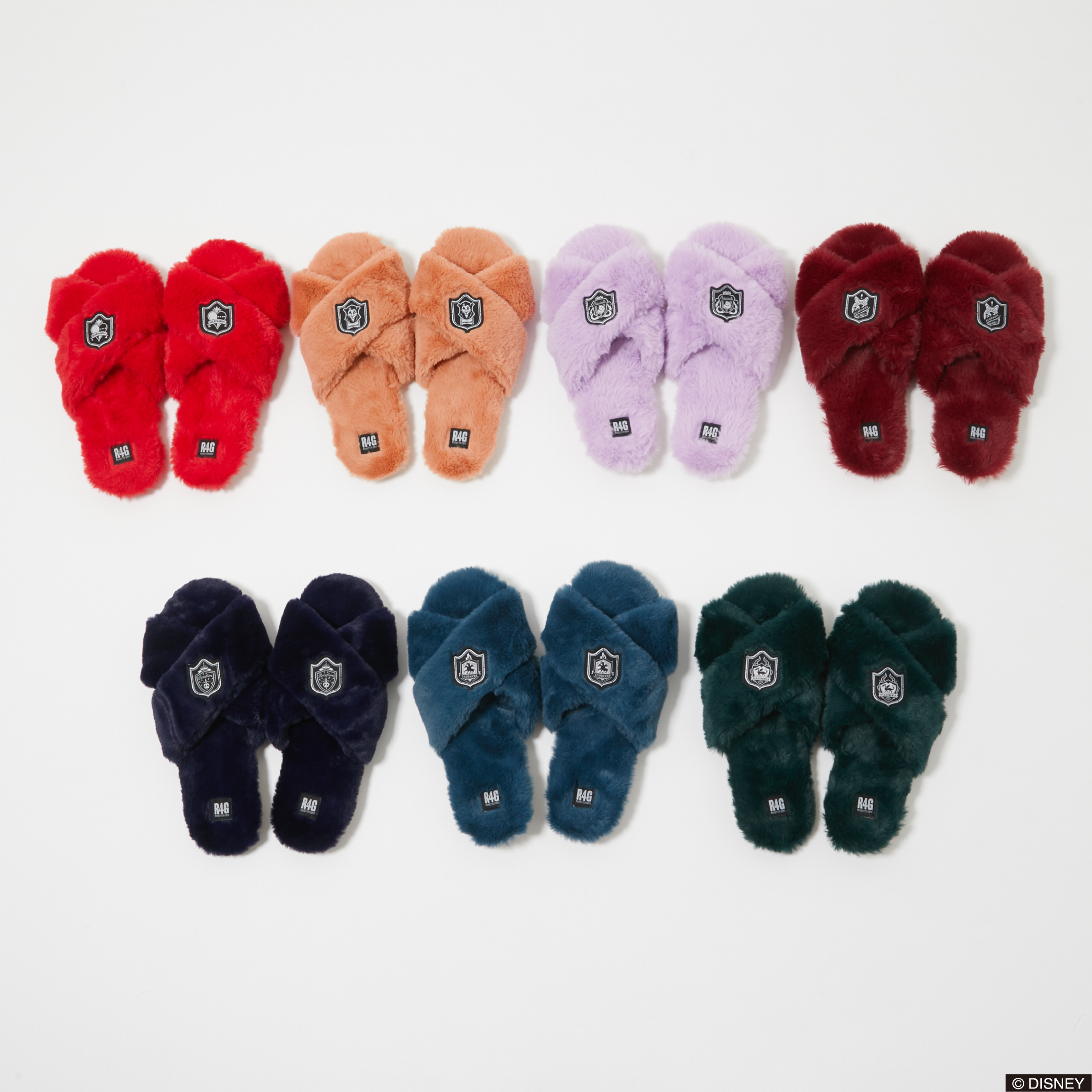 「R4G」×「ディズニー ツイステッドワンダーランド」Roomy fluffy slippers