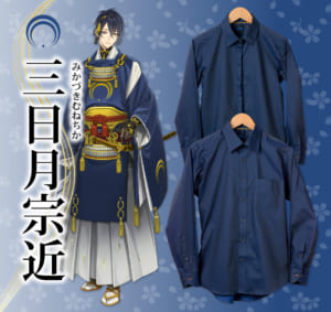 刀剣乱舞-ONLINE-コラボシャツ　三日月宗近