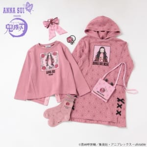 鬼滅の刃×ANNA SUI　コラボアイテム　竈門禰豆子