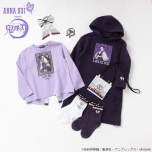 鬼滅の刃×ANNA SUI　コラボアイテム　胡蝶しのぶ