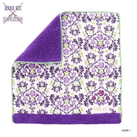 エヴァンゲリオン×ANNA SUI　タオルハンカチーフ