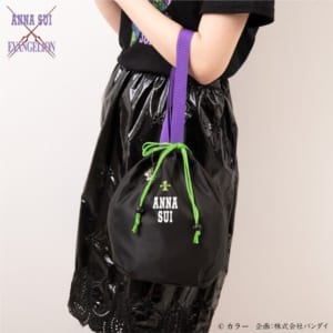 エヴァンゲリオン×ANNA SUI　巾着バッグ