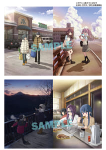 「ゆるキャン△ SEASON2」 Blu-ray&DVD第 1 巻早期予約キャンペーン特典「クリアファイル」