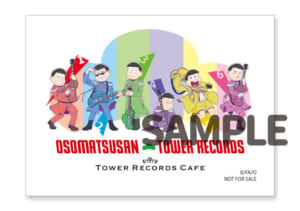 「おそ松さん × TOWER RECORDS」ステッカー特典