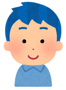 いろいろな髪の色の男の子のイラスト