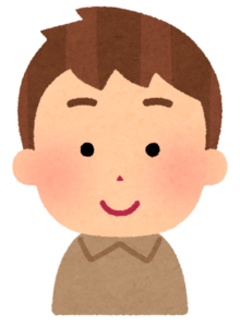 いろいろな髪の色の男の子のイラスト