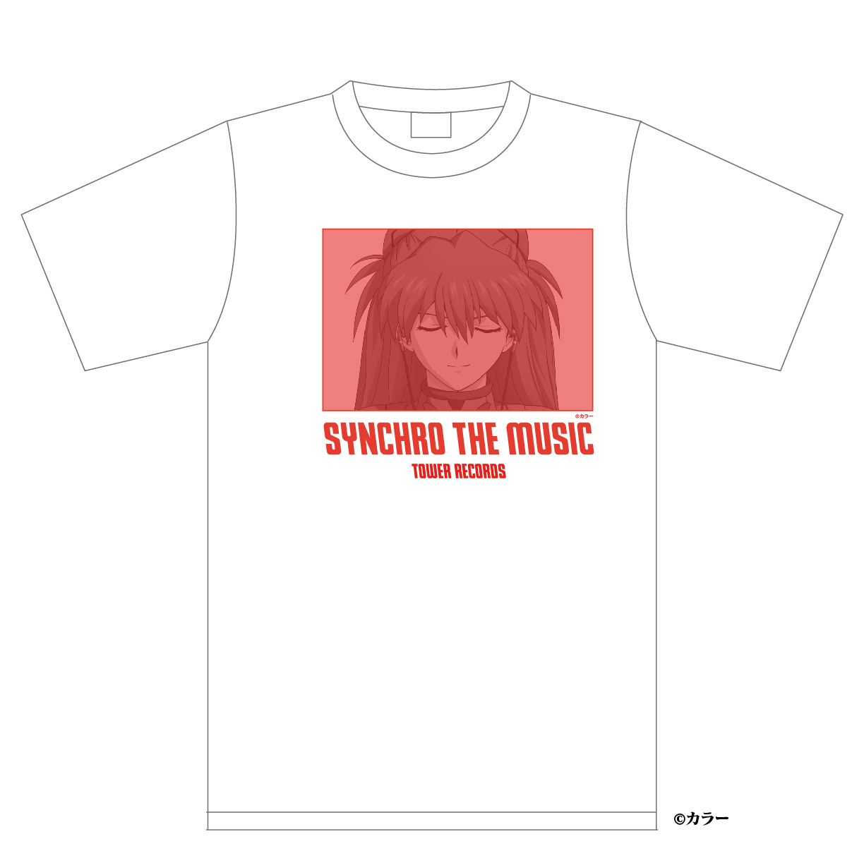 「シン・エヴァンゲリオン劇場版 × TOWER RECORDS」コラボグッズ「Tシャツアスカ」