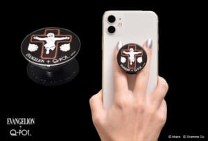 EVANGELION×Q-pot.　PopSockets Smartphone Grip Stand / Lilith Sugar Cookie