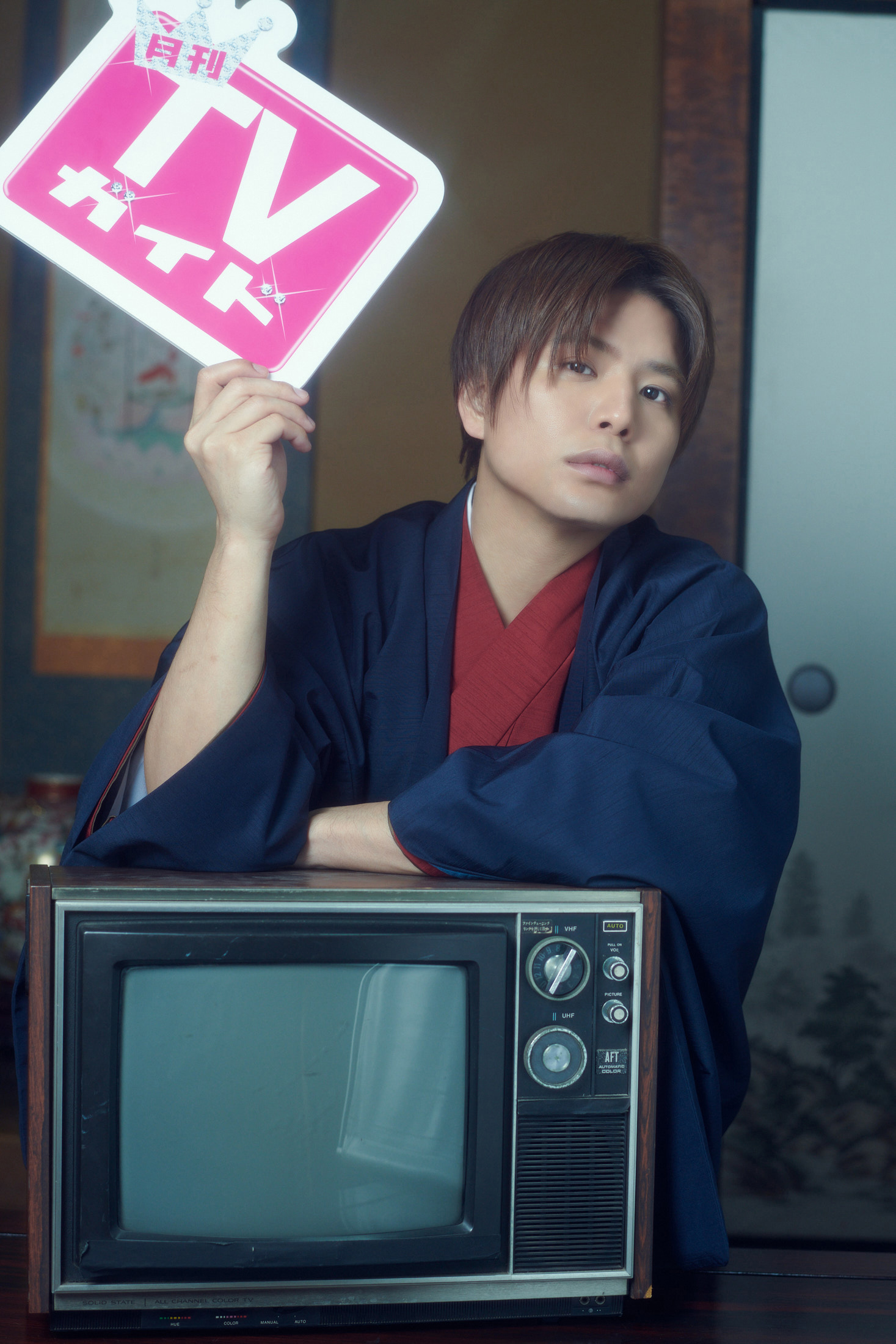 声優・仲村宗悟さんが読者の声にお応えして「月刊TVガイド」にまたまた登場！年初にふさわしい和装姿を披露