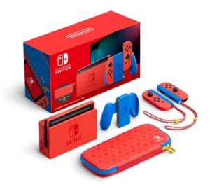 「Nintendo Switch マリオレッド×ブルー セット」