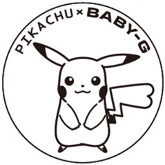 “ BABY-G” 「ピカチュウ」のコラボレーションモデル「BA-110PKC」 しっぽのシルエット（遊環）