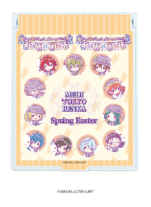 「明治東亰恋伽」×「GraffArt」スペシャルコラボグッズ「Spring Easter」デカキャラミラー