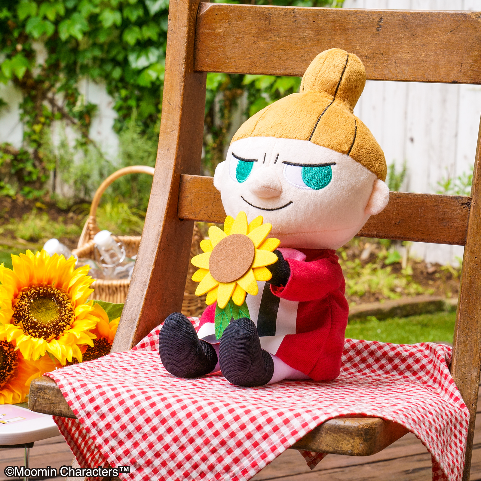 「一番くじ ムーミン～Relaxing Picnic Time～」B賞 リトルミイリラックスぬいぐるみ