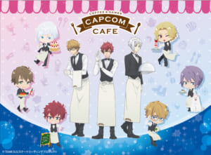 「スケートリーディング☆スターズ」×「カプコンカフェ」メインビジュアル