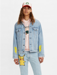 LEVI’S® x POKÉMON　VINTAGE FIT TRUCKER POKEMON STONE