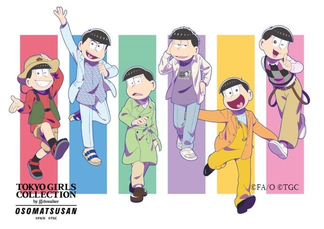 「おそ松さん」×「TGC」3度目のコラボ&オリジナルグッズの詳細解禁！カラ松と一松が着ているシャツが商品化