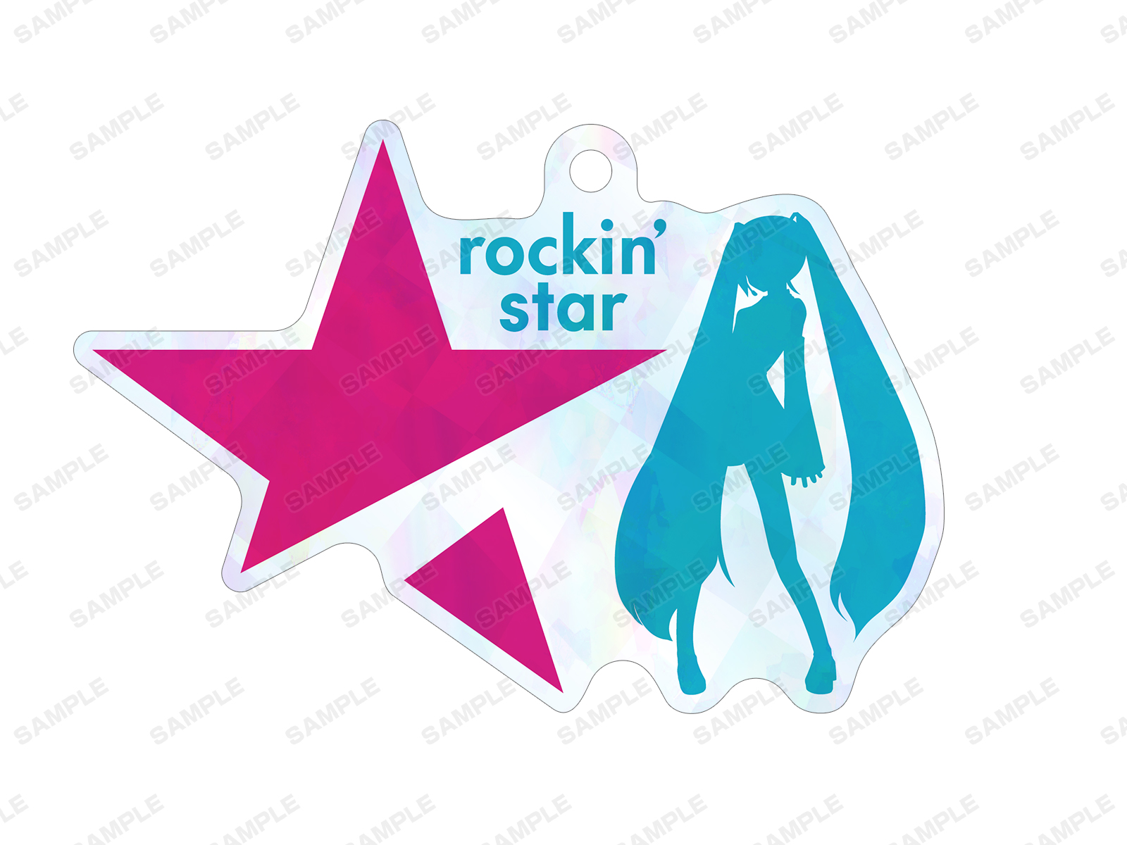 イベント限定BOX購入特典「rockin'starコラボ 描き下ろしイラスト Art by 博 トレーディングアクリルキーホルダー（全12種） 」