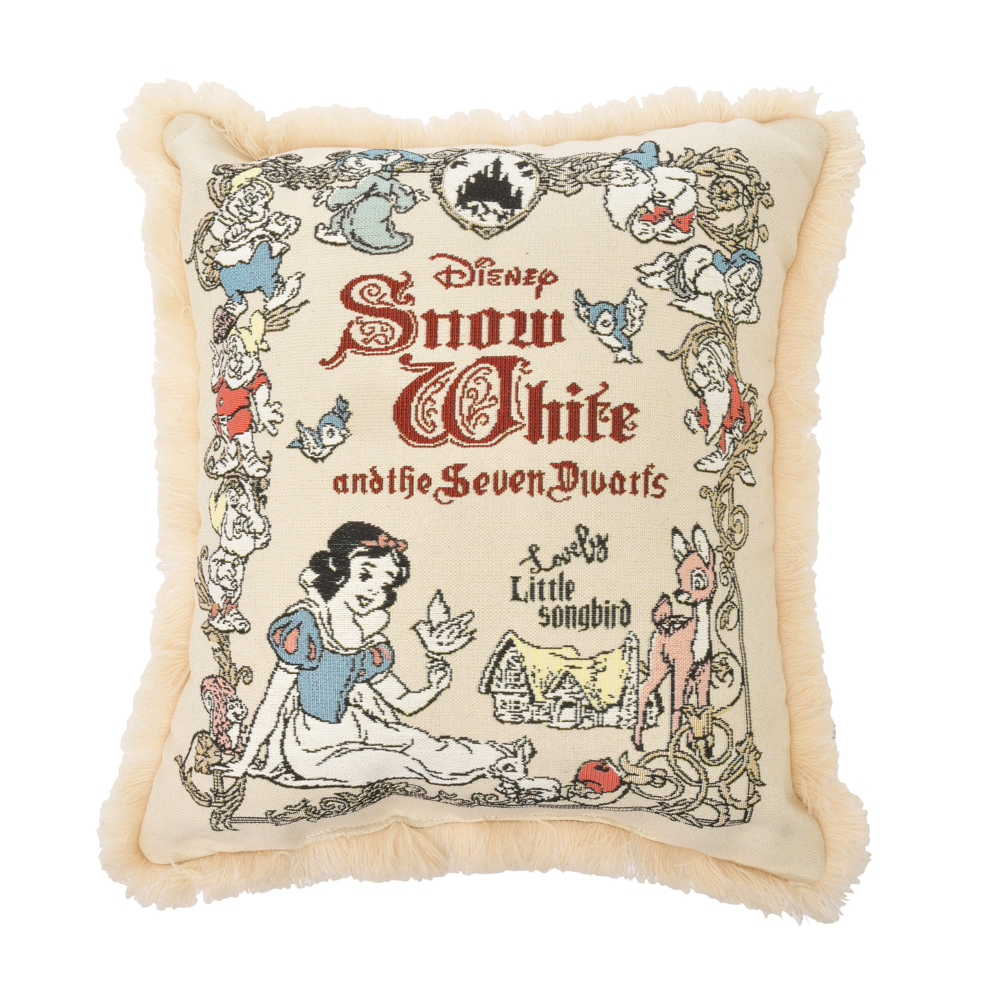 白雪姫 クッション Snow White and the Seven Dwarfs