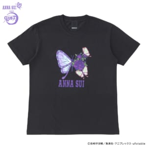 「ANNA SUI meets 鬼滅の刃」Tシャツ　胡蝶姉妹