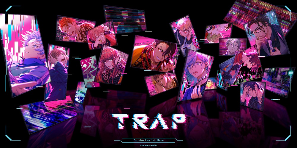 Paradox Live 1st album “TRAP”ジャケット