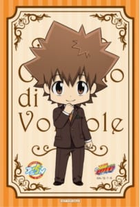 「家庭教師ヒットマンREBORN! Concerto di Vongola」メニュー特典：キラキライラストシート