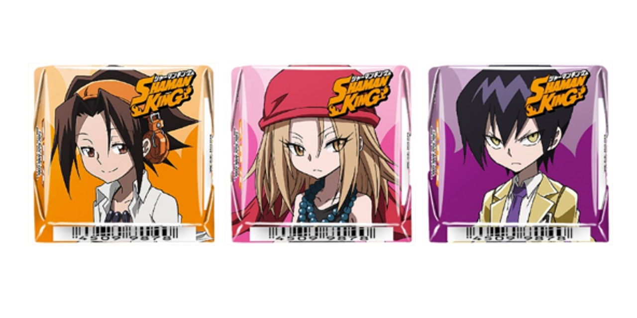 TVアニメ「SHAMAN KING」温泉饅頭を再現した“チロルチョコ”発売決定！葉、アンナ、道蓮らのパッケージで登場