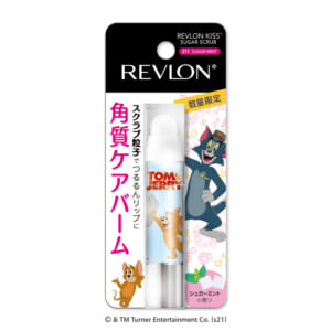 「レブロン キス シュガー スクラブ」×映画「トムとジェリー」211 シュガー ミントパッケージ入