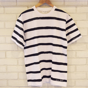 「en.365° エンサンビャクロクジュウゴド 2021 S/S　T-shirt(border)