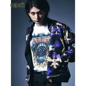 「呪術廻戦」×「glamb」Sukuna long sleeves T　着用イメージ＋ジャケット