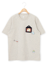 「すみっコぐらし×グラニフ」こんなおうちにすみたいなTシャツ