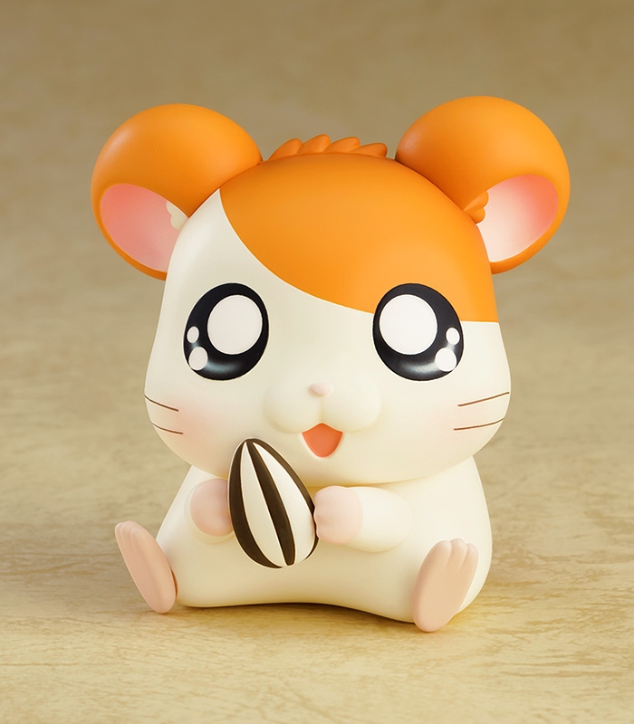 かわいすぎて愛しいのだ……「ハム太郎」がねんどろいど化！大好きなヒマワリのタネをもひもひ